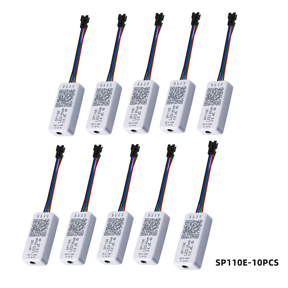 SP110E Bluetooth светодиодный контроллер подходит для WS2812B WS2811 пиксельная панель интеллектуальный Bluetooth 3-контактный RGBW светодиодный светильник DC5-24V
SP110E Bluetooth светодиодный контроллер подходит для WS2812B WS2811 пиксельная панель интеллектуальный Bluetooth 3-контактный RGBW светодиодный светильник DC5-24V