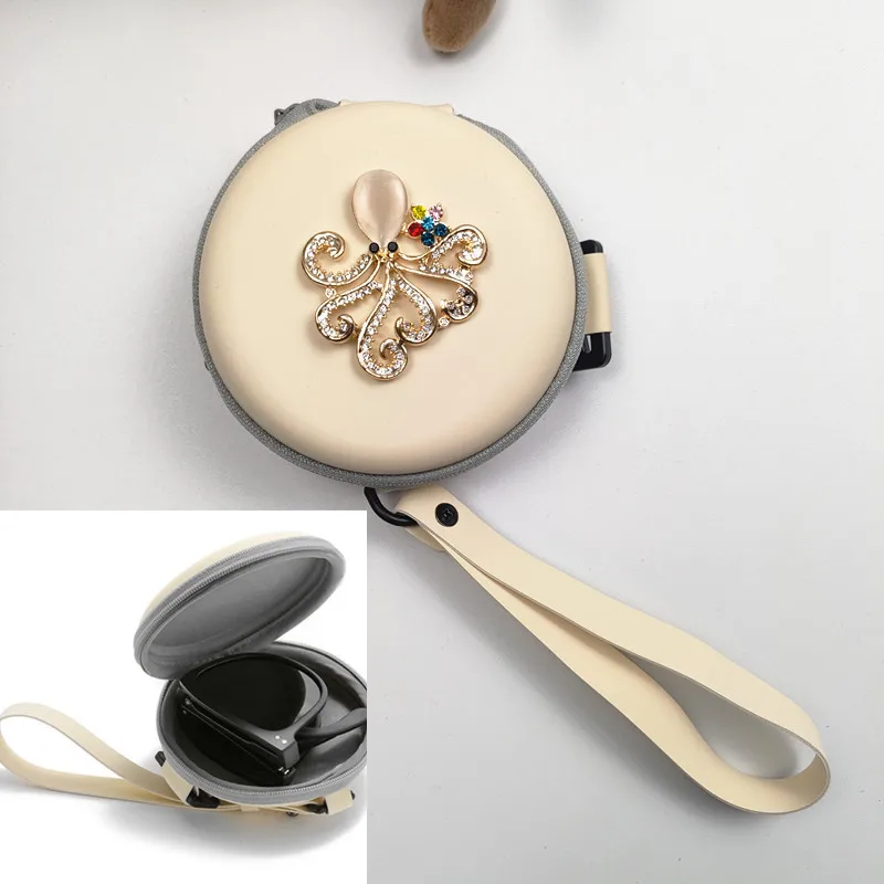 Foldable Round Sunglasses Storage Case Retro Fashion Beige Eyeglasses Pouch EVA Folding Glasses Case Portable
Foldable Round Sunglasses Storage Case Retro Fashion Beige Eyeglasses Pouch EVA Folding Glasses Case Portable