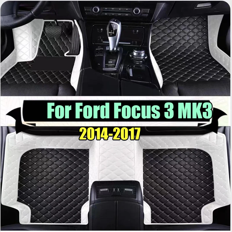 Автомобильные коврики на заказ для Ford Focus 3 MK3 2014 2015 2016 2017, автомобильные роскошные кожаные коврики с полным покрытием для мужчин и женщин
Автомобильные коврики на заказ для Ford Focus 3 MK3 2014 2015 2016 2017, автомобильные роскошные кожаные коврики с полным покрытием для мужчин и женщин