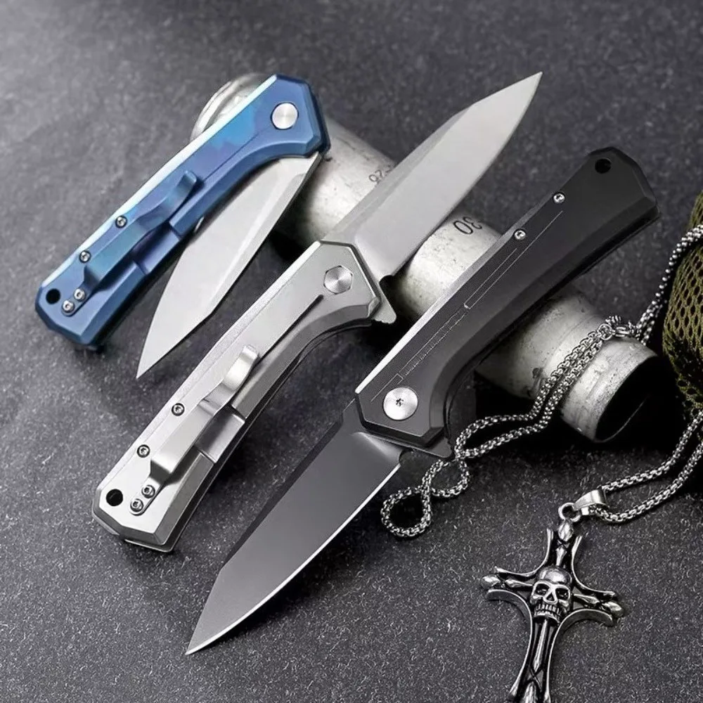 Новый стильный карманный нож EDC, высококачественный уличный складной нож D2, стальное лезвие 420, стальная ручка, полезный многофункциональный инструмент для рыбалки
Новый стильный карманный нож EDC, высококачественный уличный складной нож D2, стальное лезвие 420, стальная ручка, полезный многофункциональный инструмент для рыбалки