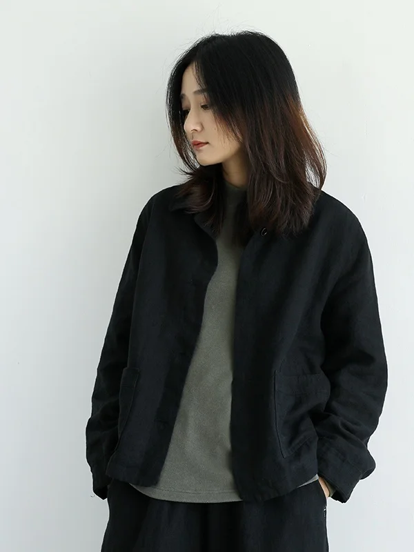 Ele Han Haax Women's Jaet Chic Bla Open Cardigan Early Autumn New Sle Loose Fit Long Sve Collar Regular ...
Ele Han Haax Women's Jaet Chic Bla Open Cardigan Early Autumn New Sle Loose Fit Long Sve Collar Regular ...