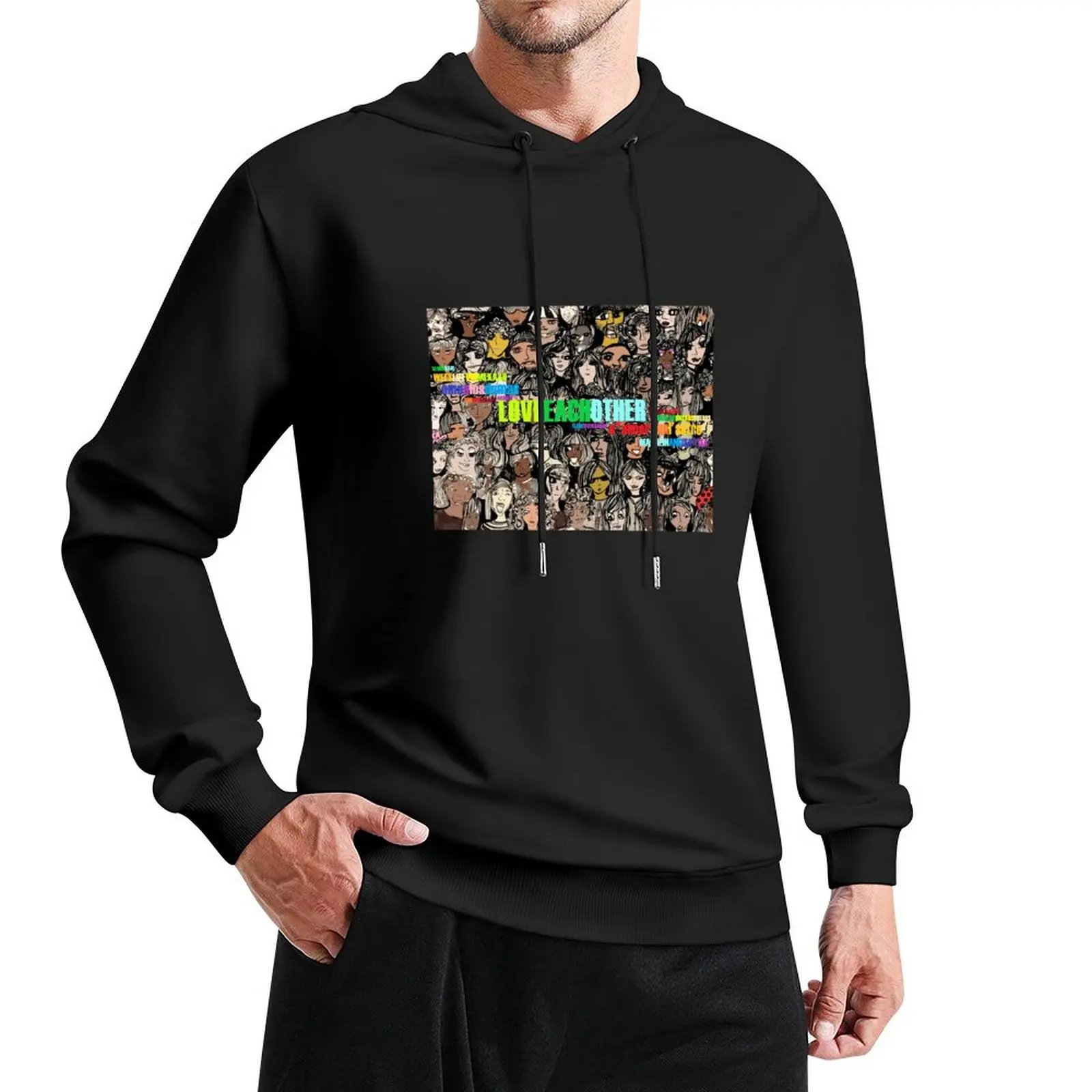 LOVE EACH OTHER Pullover Hoodie korean autumn clothes men's sweat-shirt set men's coat korean clothes japanese hoodie
LOVE EACH OTHER Pullover Hoodie korean autumn clothes men's sweat-shirt set men's coat korean clothes japanese hoodie