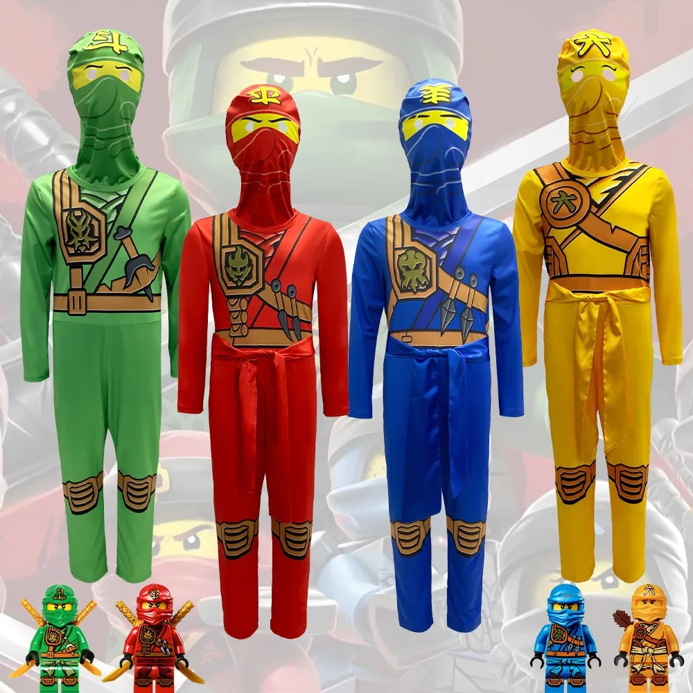 Halloween Performance Suit Cosplay Jumpsuit NINJAGO Phantom Ninja Stage Costume Women's Traditional Wear Autumn 2024
Halloween Performance Suit Cosplay Jumpsuit NINJAGO Phantom Ninja Stage Costume Women's Traditional Wear Autumn 2024