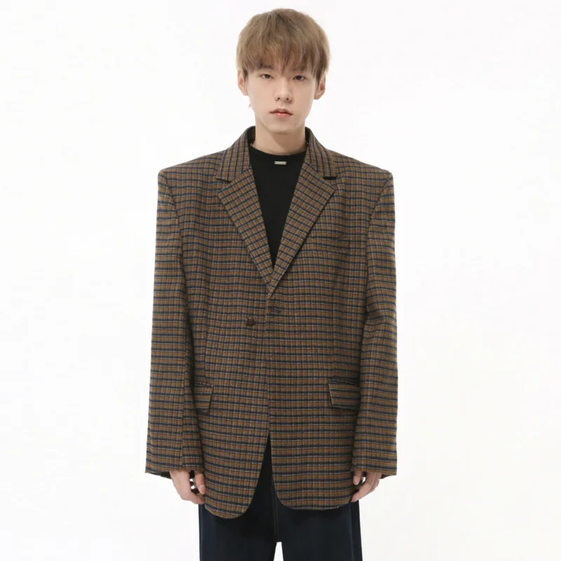 Men's Wear Tide Koean Casual Suit Coat For Male 2021 Autumn New Loose Simple Long Sleeve Big Size Blazers For Male
Men's Wear Tide Koean Casual Suit Coat For Male 2021 Autumn New Loose Simple Long Sleeve Big Size Blazers For Male