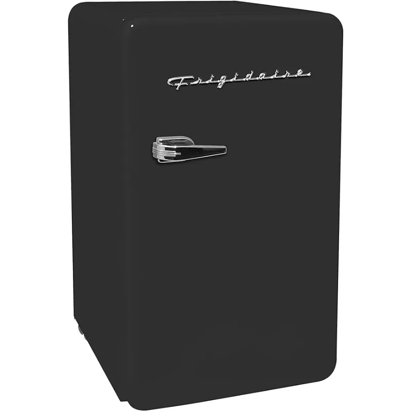 FRIGIDAIRE EFR372-BLACK 3.2 Cu Ft Black Retro Compact Rounded Corner Premium Mini Fridge
FRIGIDAIRE EFR372-BLACK 3.2 Cu Ft Black Retro Compact Rounded Corner Premium Mini Fridge