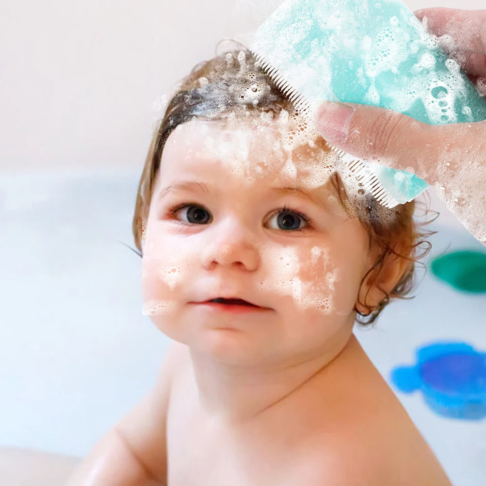 2 Pcs Tactile Massage Brush Green Sponge for Baby Sponge Brush Bathing Hair Newborn Soft Cleaning Practical Portable
2 Pcs Tactile Massage Brush Green Sponge for Baby Sponge Brush Bathing Hair Newborn Soft Cleaning Practical Portable