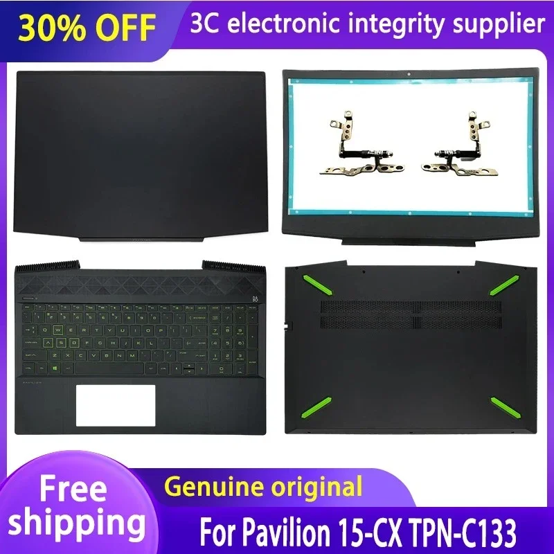 New Original Laptop Cover For Pavilion 15-CX TPN-C133 LCD Back Cover/Front Bezel/Hinges/Palmrest/Bottom Case L20313-001
New Original Laptop Cover For Pavilion 15-CX TPN-C133 LCD Back Cover/Front Bezel/Hinges/Palmrest/Bottom Case L20313-001