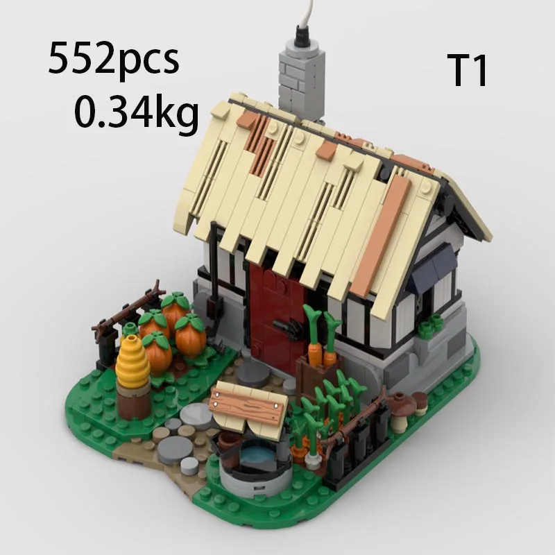 Spot MOC-202692 Средневековая деревня, фермерский дом, сборка мелких частиц, строительные блоки, образовательная игрушка, модель, подарок, здание
Spot MOC-202692 Средневековая деревня, фермерский дом, сборка мелких частиц, строительные блоки, образовательная игрушка, модель, подарок, здание