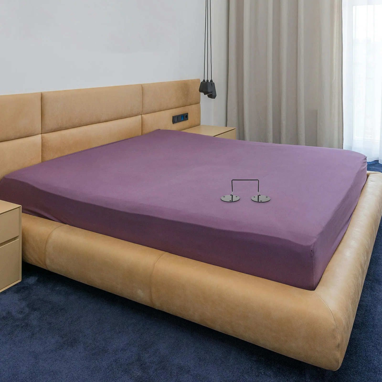 2Pcs Mattress Fixation Rod Anti-Slip Gripper for Platform Beds Tall Bed Frame Support Prevents Sliding Stable Sleep Surface
2Pcs Mattress Fixation Rod Anti-Slip Gripper for Platform Beds Tall Bed Frame Support Prevents Sliding Stable Sleep Surface