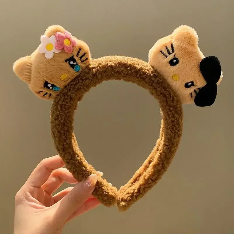 Sweet Hello Kitty Anime Kawaii Girls Headband Kawaii Cute Cartoon Face Makeup Hair Adornment Headband Lovely Gifts Toys
Sweet Hello Kitty Anime Kawaii Girls Headband Kawaii Cute Cartoon Face Makeup Hair Adornment Headband Lovely Gifts Toys
