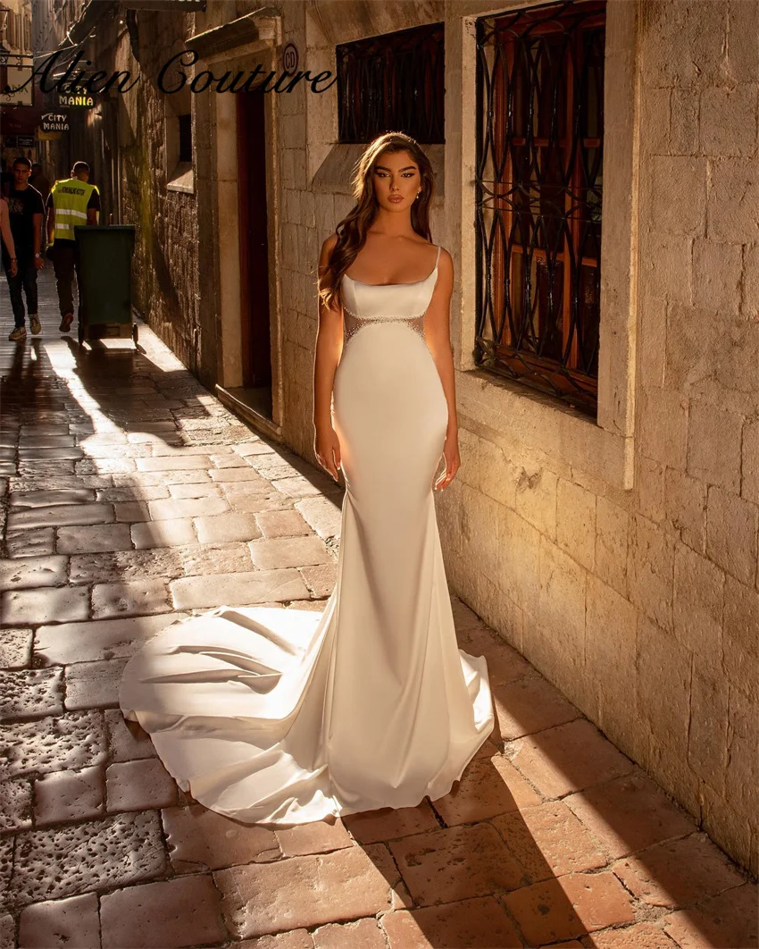 Luxury Mermaid Wedding Dress Women Elegant 2024 Satin Beading Pearls Bridal Gowns Cut-out Vestidos De Novia Customized
Luxury Mermaid Wedding Dress Women Elegant 2024 Satin Beading Pearls Bridal Gowns Cut-out Vestidos De Novia Customized
