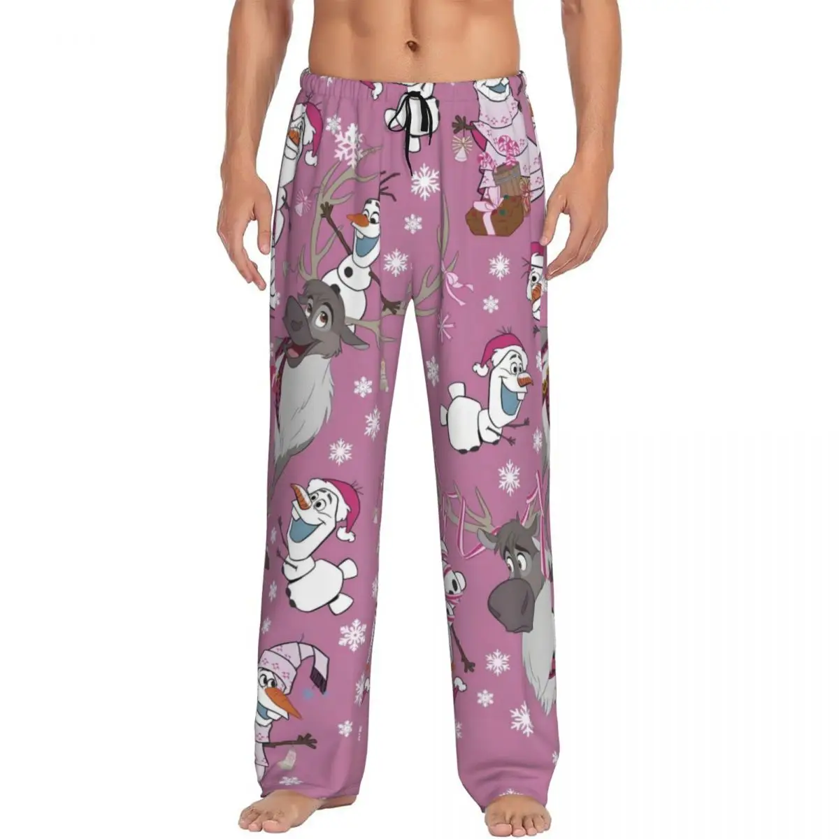 Custom Frozen Pajama Pants Sleepwear Men Elastic Waistband Animated Musical Fantasy Film Sleep Lounge Bottoms with Pockets
Custom Frozen Pajama Pants Sleepwear Men Elastic Waistband Animated Musical Fantasy Film Sleep Lounge Bottoms with Pockets