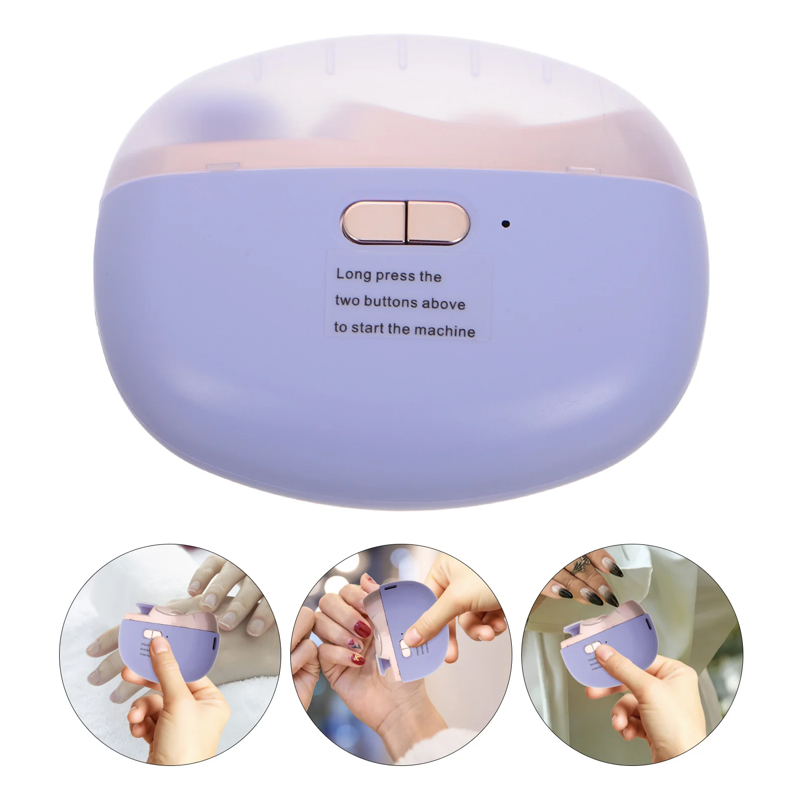 Electric Nail Clipper Baby Clippers Trimmer for Adults Grinder Lavender Plastic
Electric Nail Clipper Baby Clippers Trimmer for Adults Grinder Lavender Plastic