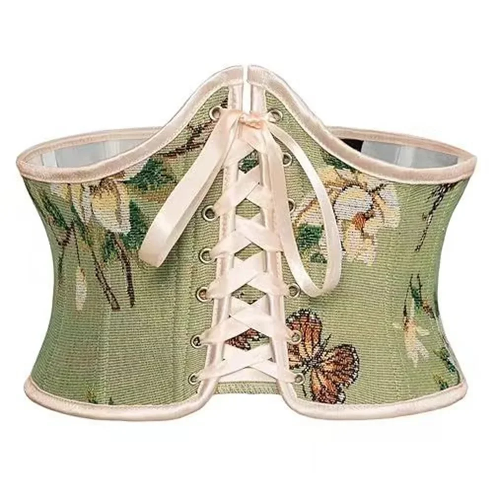 French Style Oil painting Floral Gothic Corset Shapewear Women Tummy Control Cincher Sexy Underbust Waist Trainer Slimming Belt
French Style Oil painting Floral Gothic Corset Shapewear Women Tummy Control Cincher Sexy Underbust Waist Trainer Slimming Belt