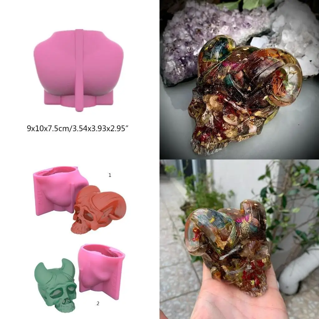 Рога дьявола в форме черепа, силиконовая форма, литье из эпоксидной смолы, изготовление мыльной свечи своими руками
Рога дьявола в форме черепа, силиконовая форма, литье из эпоксидной смолы, изготовление мыльной свечи своими руками