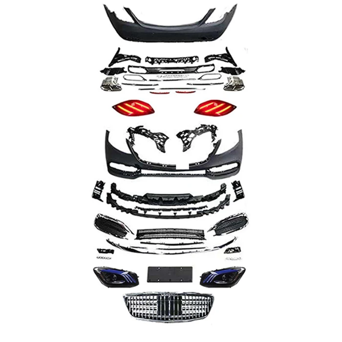 Auto Parts PP Material Body Kit For 14-17 Benz S Class W222 Upgrade 18-20 MBH Bodykit
Auto Parts PP Material Body Kit For 14-17 Benz S Class W222 Upgrade 18-20 MBH Bodykit