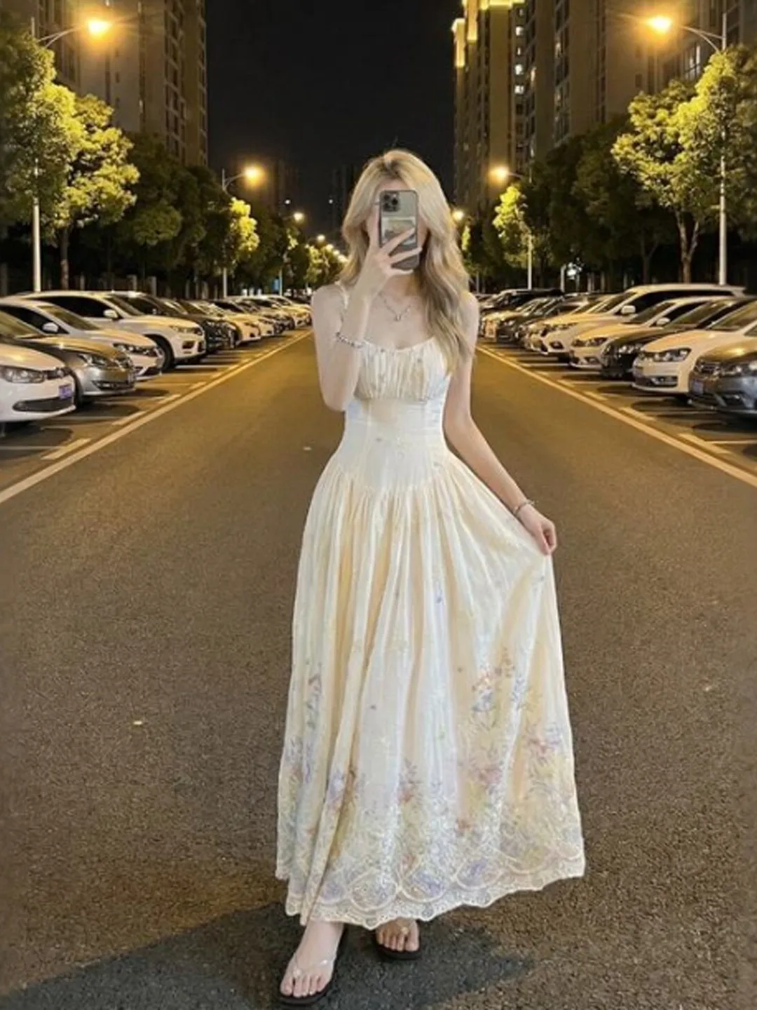 Beachy Sweet Floral Fairy Long Dress Gentle Style Summer 2026 Cotton Off-Shoulder High-Waisted Gown for Various Occasions
Beachy Sweet Floral Fairy Long Dress Gentle Style Summer 2026 Cotton Off-Shoulder High-Waisted Gown for Various Occasions