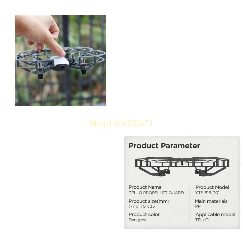 Best Seller Propellers Guard Propellers Protector Blade Spare Part Protective Cage For Tello
Best Seller Propellers Guard Propellers Protector Blade Spare Part Protective Cage For Tello