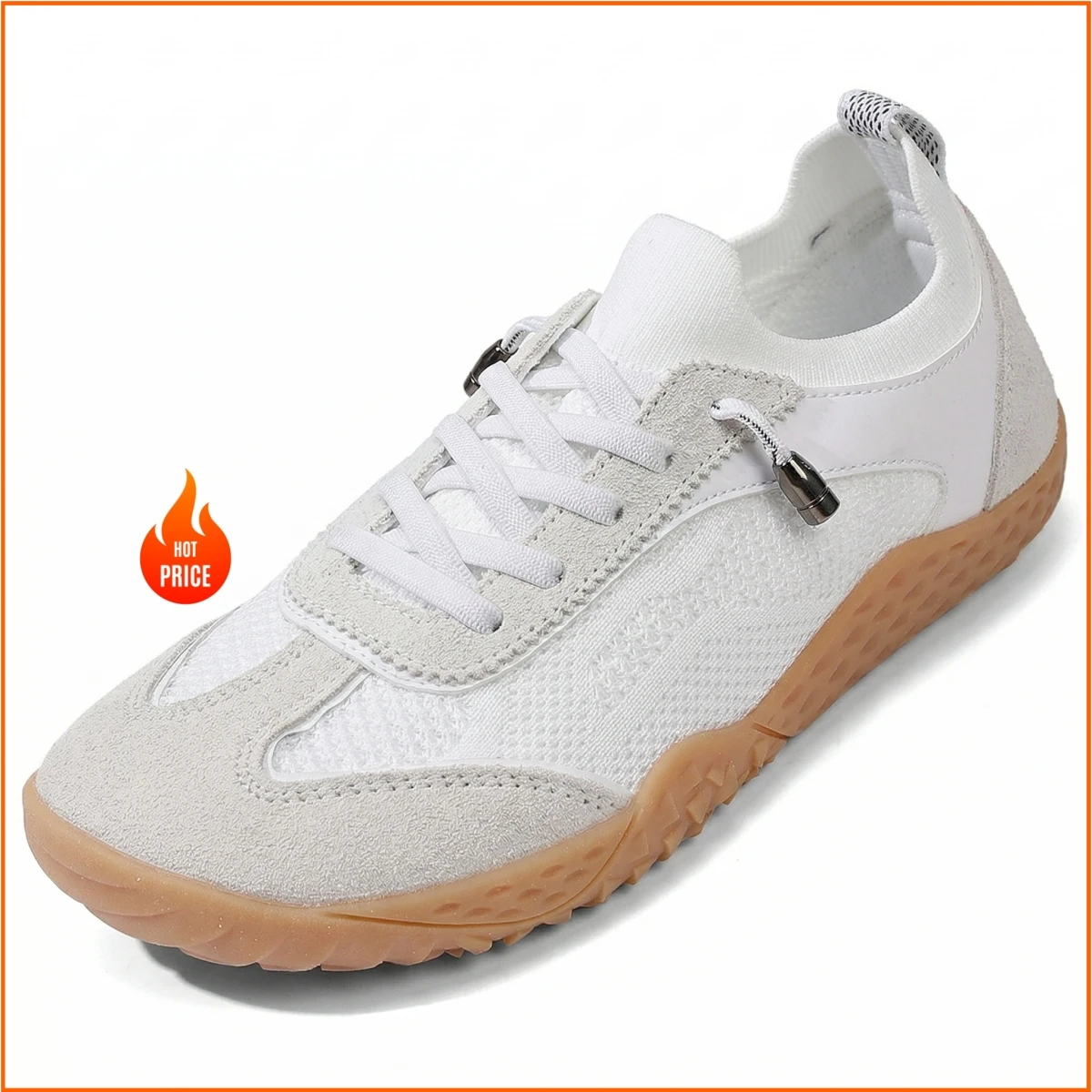 Women's Flats Wide Toe Box Barefoot Shoes Size 41 42 Comfort Walking Shoes Breathable Mesh Sneakers Lightweight Zero Drop Shoes
Women's Flats Wide Toe Box Barefoot Shoes Size 41 42 Comfort Walking Shoes Breathable Mesh Sneakers Lightweight Zero Drop Shoes