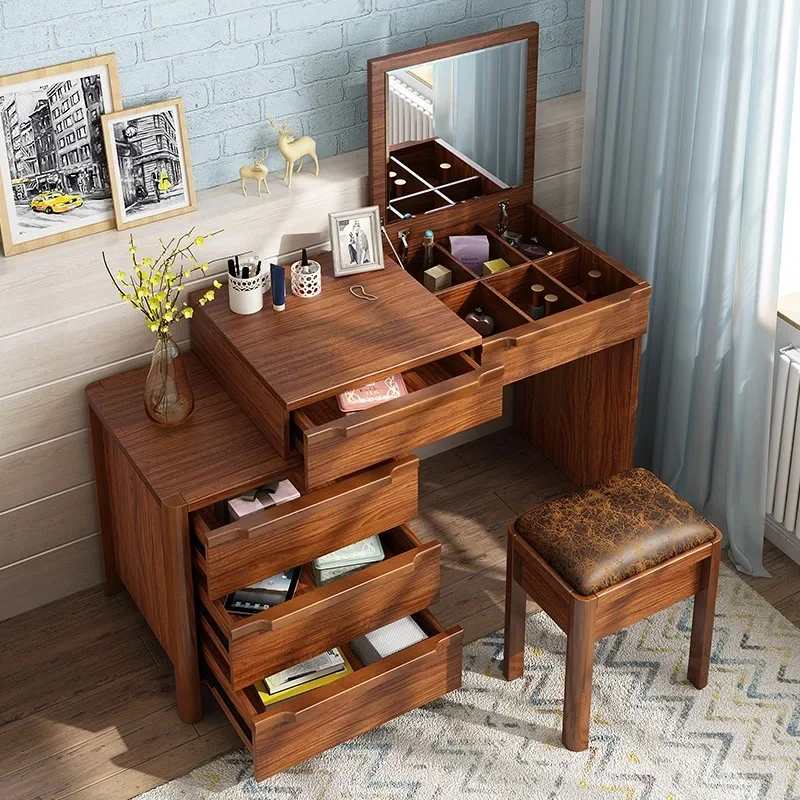 Dressing Table, Bedroom, Small Unit, Flip Book Table, Multi functional, Simple Solid Wood Color Makeup Table
Dressing Table, Bedroom, Small Unit, Flip Book Table, Multi functional, Simple Solid Wood Color Makeup Table