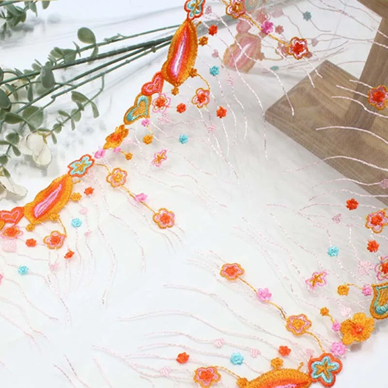 39Yards Lips Hearts Embroidery Lace Trim Skirt Hem Underwear Sewing Material Craft DIY Apparel Fabrics Lace
39Yards Lips Hearts Embroidery Lace Trim Skirt Hem Underwear Sewing Material Craft DIY Apparel Fabrics Lace