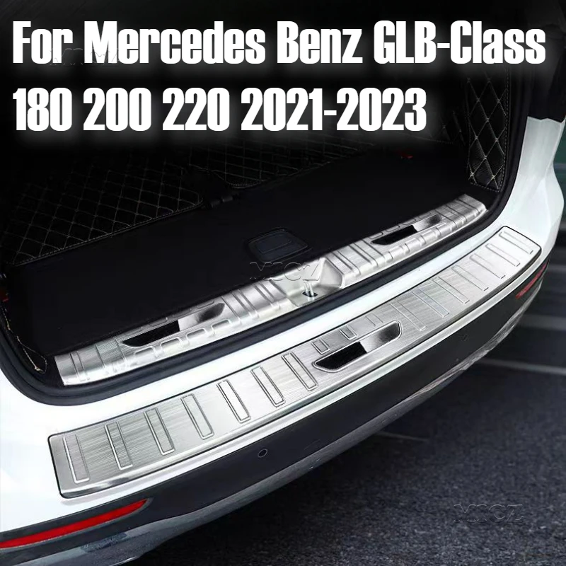 For Mercedes Benz GLB-Class 180 200 220 2021-2023 Car Stainless Rear Bumper Protector Trunk Door Plate Cover Trim
For Mercedes Benz GLB-Class 180 200 220 2021-2023 Car Stainless Rear Bumper Protector Trunk Door Plate Cover Trim