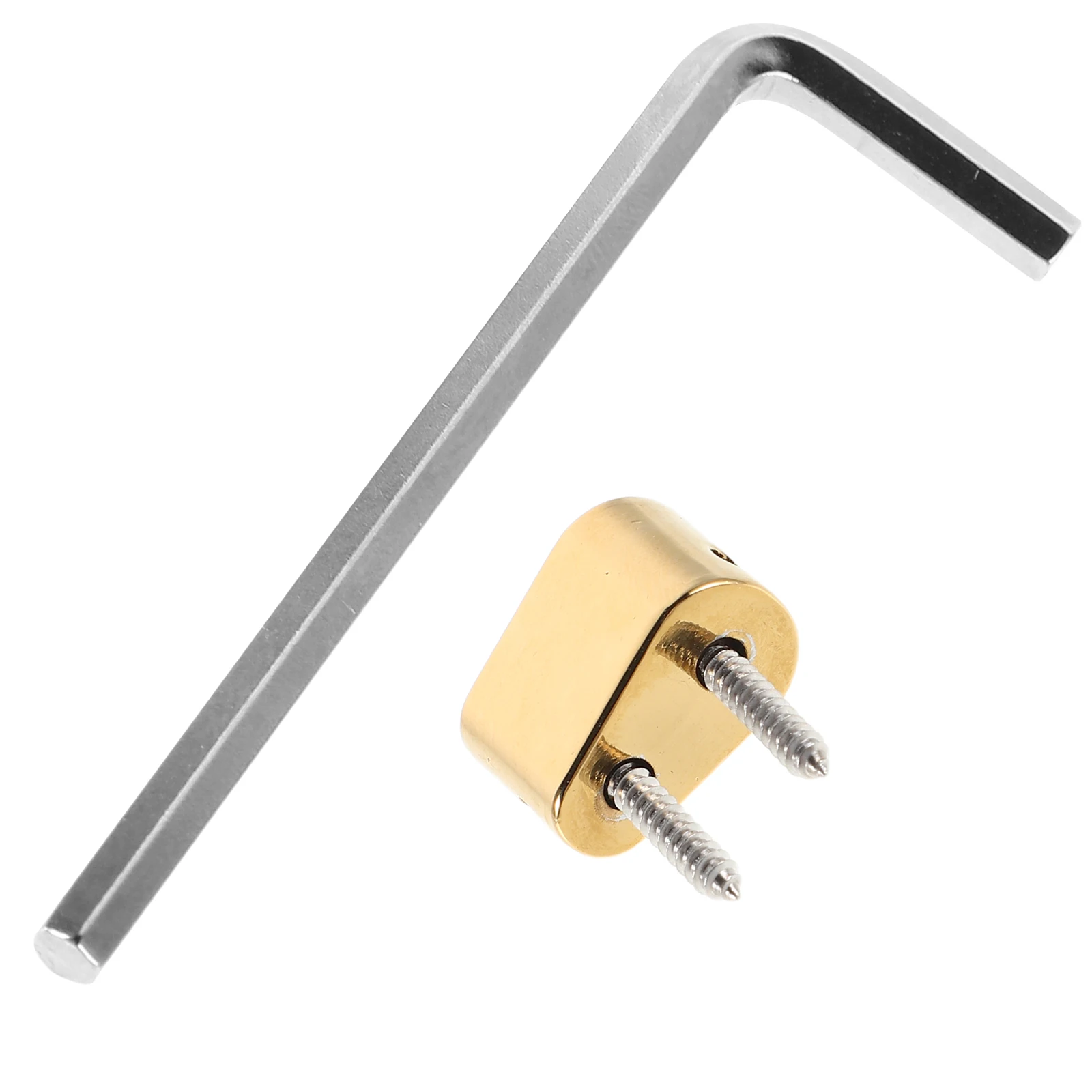 1 set Headless Bass Bridge 1 Gold String Lock Nut Stable Tuning Performance Electric Guitar Accessory Metal Replacement Part
1 set Headless Bass Bridge 1 Gold String Lock Nut Stable Tuning Performance Electric Guitar Accessory Metal Replacement Part