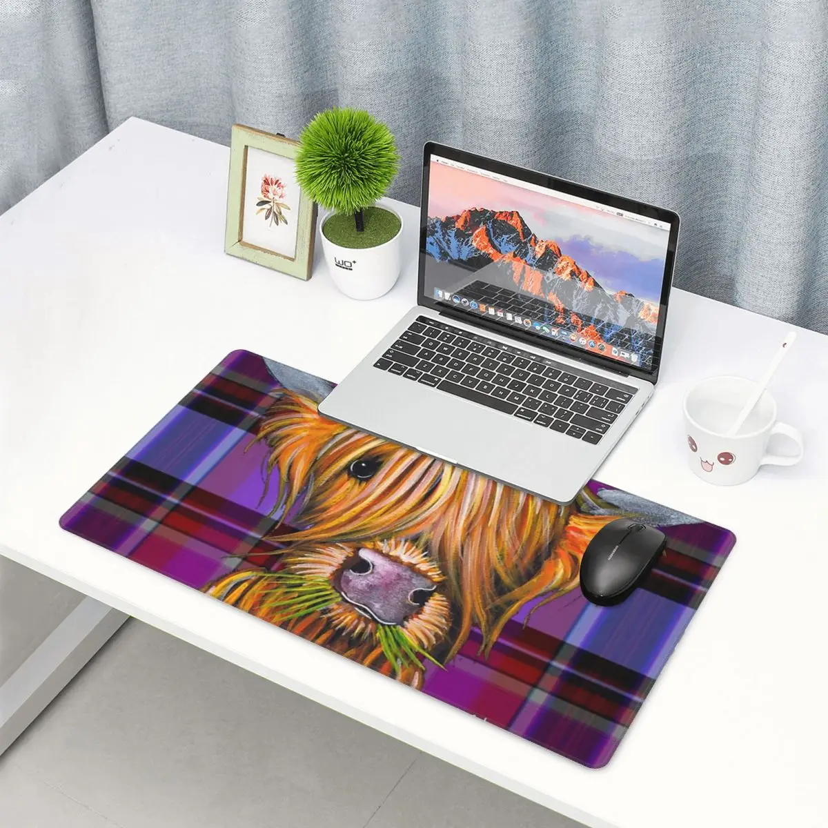 Большой коврик для мыши с изображением высокогорной коровы, игровой коврик для ПК и ноутбука, коврик для клавиатуры, компьютерный игровой коврик, офисные аксессуары, настольный коврик
Большой коврик для мыши с изображением высокогорной коровы, игровой коврик для ПК и ноутбука, коврик для клавиатуры, компьютерный игровой коврик, офисные аксессуары, настольный коврик