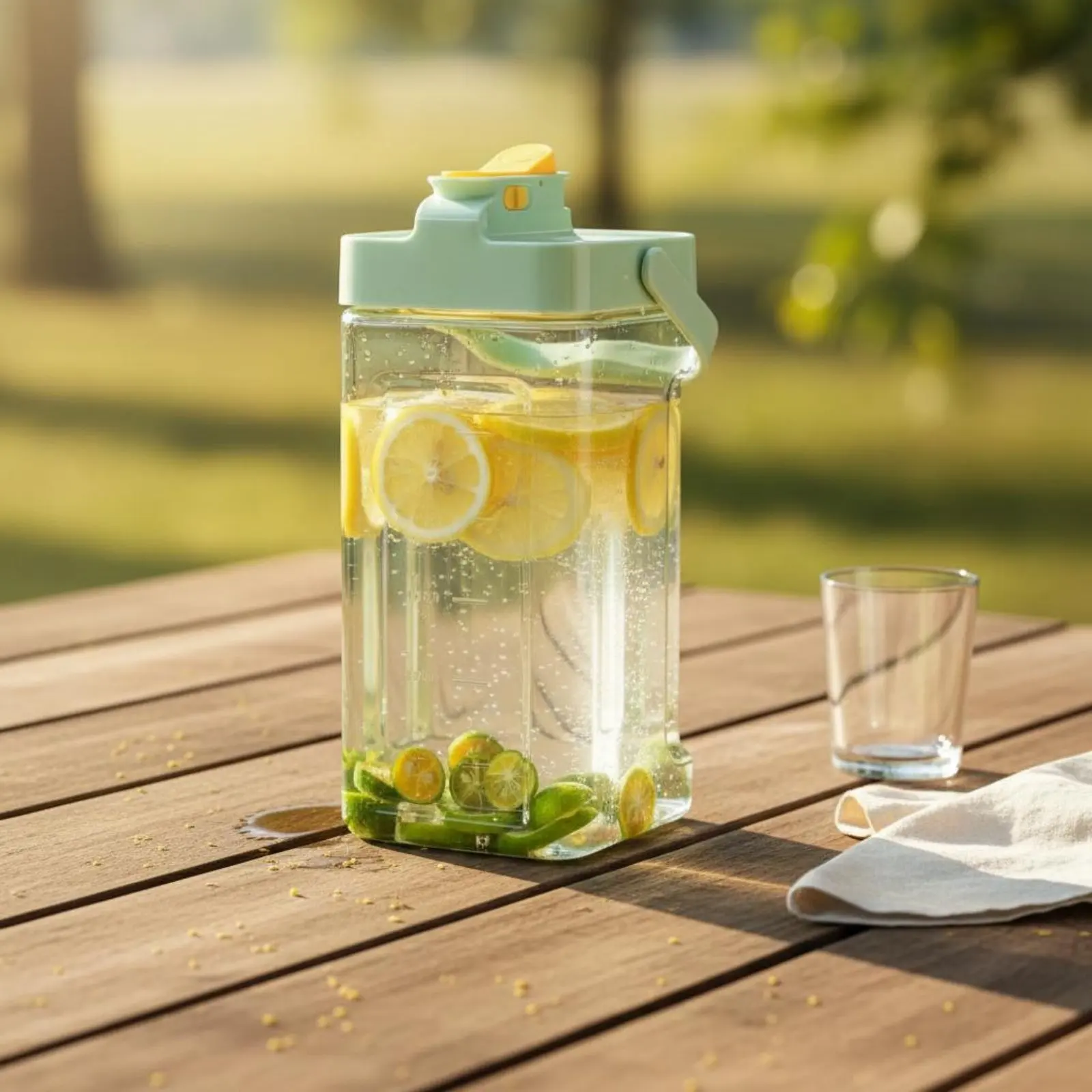 Cold Brew Pitcher with Spigot Food-Safe Material Refrigerator Beverage Dispenser Plastic Water Container with Faucet for Party
Cold Brew Pitcher with Spigot Food-Safe Material Refrigerator Beverage Dispenser Plastic Water Container with Faucet for Party