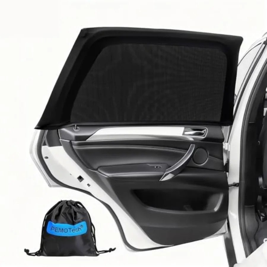 Car Window Shades 2 Pack -Side Window Sun Shades, UV Protection Breathable Spandex Baby Window Covers, Universal Fit Most of Ca
Car Window Shades 2 Pack -Side Window Sun Shades, UV Protection Breathable Spandex Baby Window Covers, Universal Fit Most of Ca