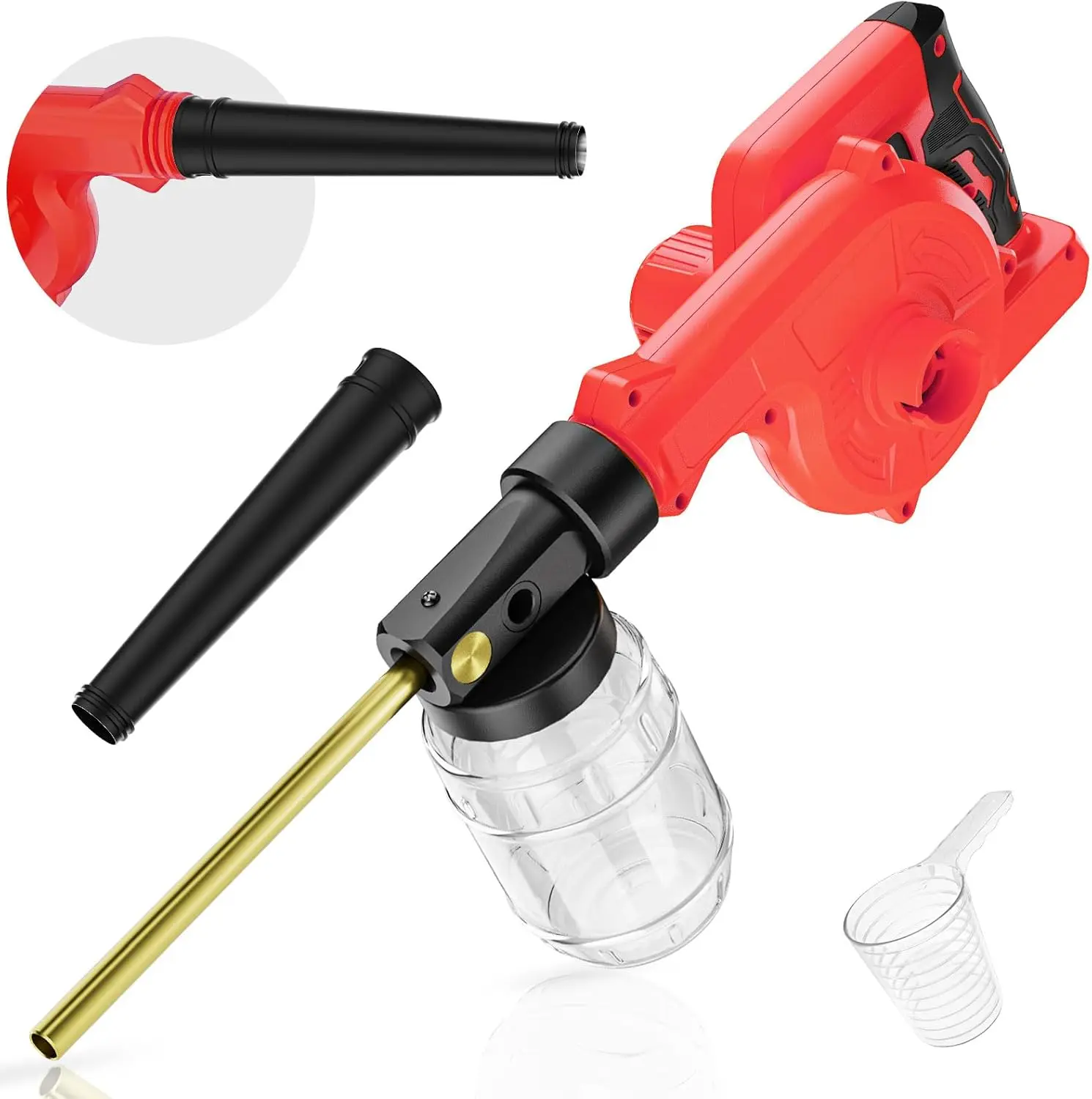 Electric Diatomaceous Earth Duster Compatible with 18V Battery, Garden Powder Sprayer with 1L Capacity & 7.5" Nozzle
Electric Diatomaceous Earth Duster Compatible with 18V Battery, Garden Powder Sprayer with 1L Capacity & 7.5" Nozzle