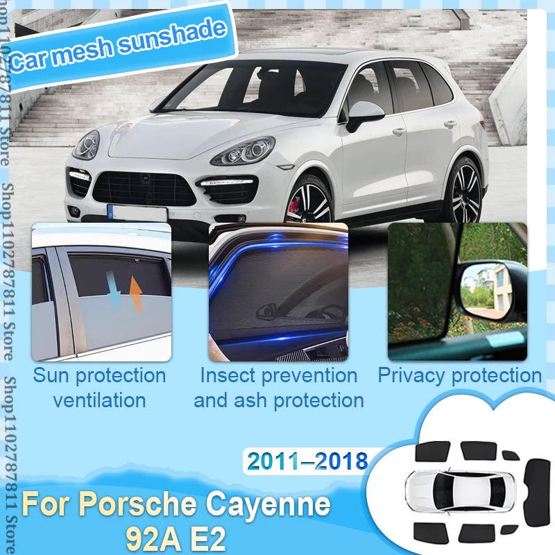 Магнитный автомобильный солнцезащитный козырек для Porsche Cayenne 92A E2 2011 2012 2013 2014 2015 2016 2017 2018 лобовое стекло шторка боковое окно 
Магнитный автомобильный солнцезащитный козырек для Porsche Cayenne 92A E2 2011 2012 2013 2014 2015 2016 2017 2018 лобовое стекло шторка боковое окно