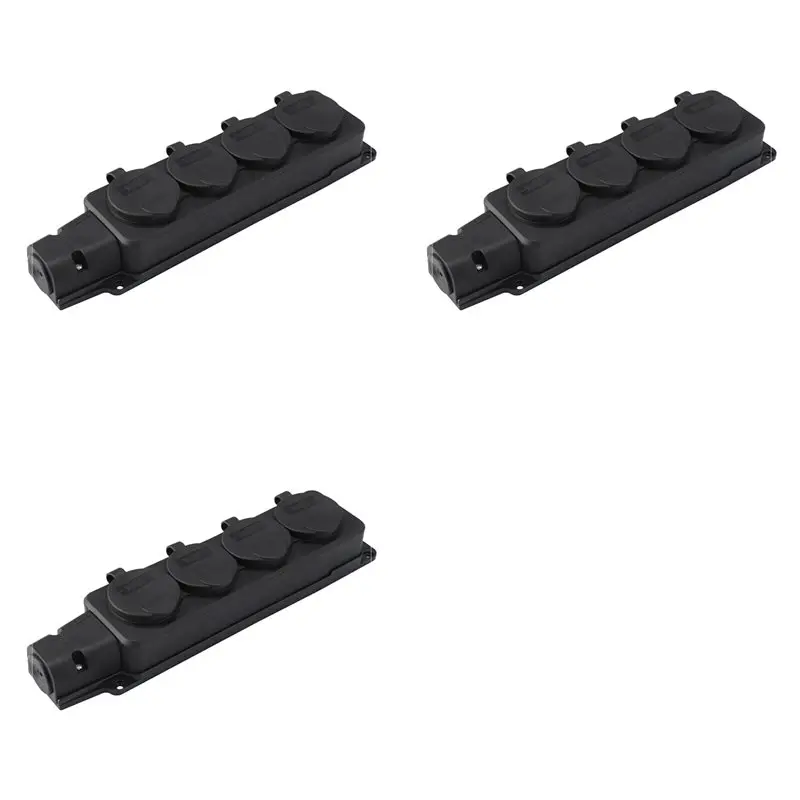 Y14A 3X European Standard German Plug Plate With Cover Ip54 Waterproof Socket Plug Plate 4 Position Rubber Plug Plate
Y14A 3X European Standard German Plug Plate With Cover Ip54 Waterproof Socket Plug Plate 4 Position Rubber Plug Plate