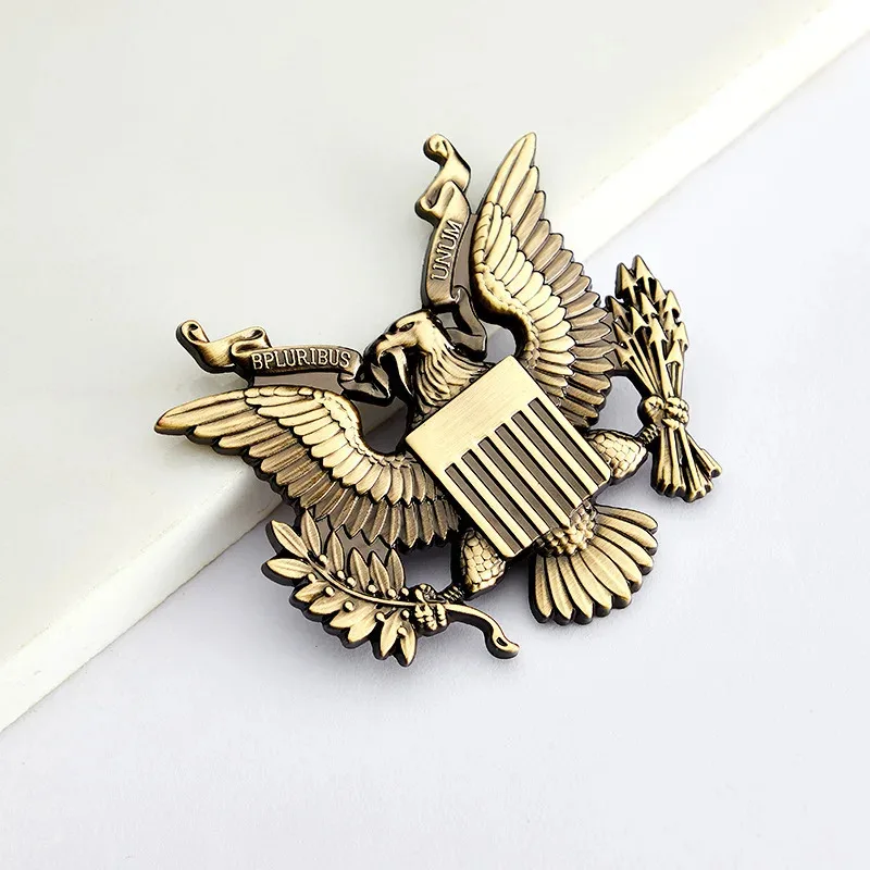 Emblem Decal Metal Badge Car Sticker Eagle Shape Body Tail Decorative 3D Presidential Scratch
Emblem Decal Metal Badge Car Sticker Eagle Shape Body Tail Decorative 3D Presidential Scratch