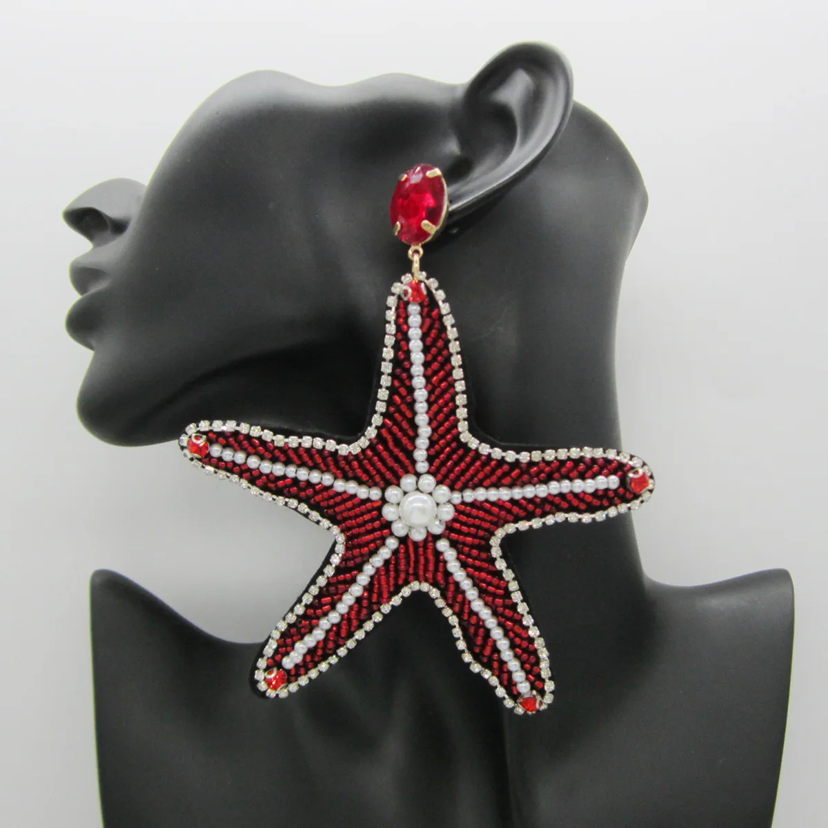 Lianxyfu New Handmade Beaded Large Size Starfish Dangle Earrings For Women Big Earing Oorbellen Clothing Accessories Jewelry DIY
Lianxyfu New Handmade Beaded Large Size Starfish Dangle Earrings For Women Big Earing Oorbellen Clothing Accessories Jewelry DIY