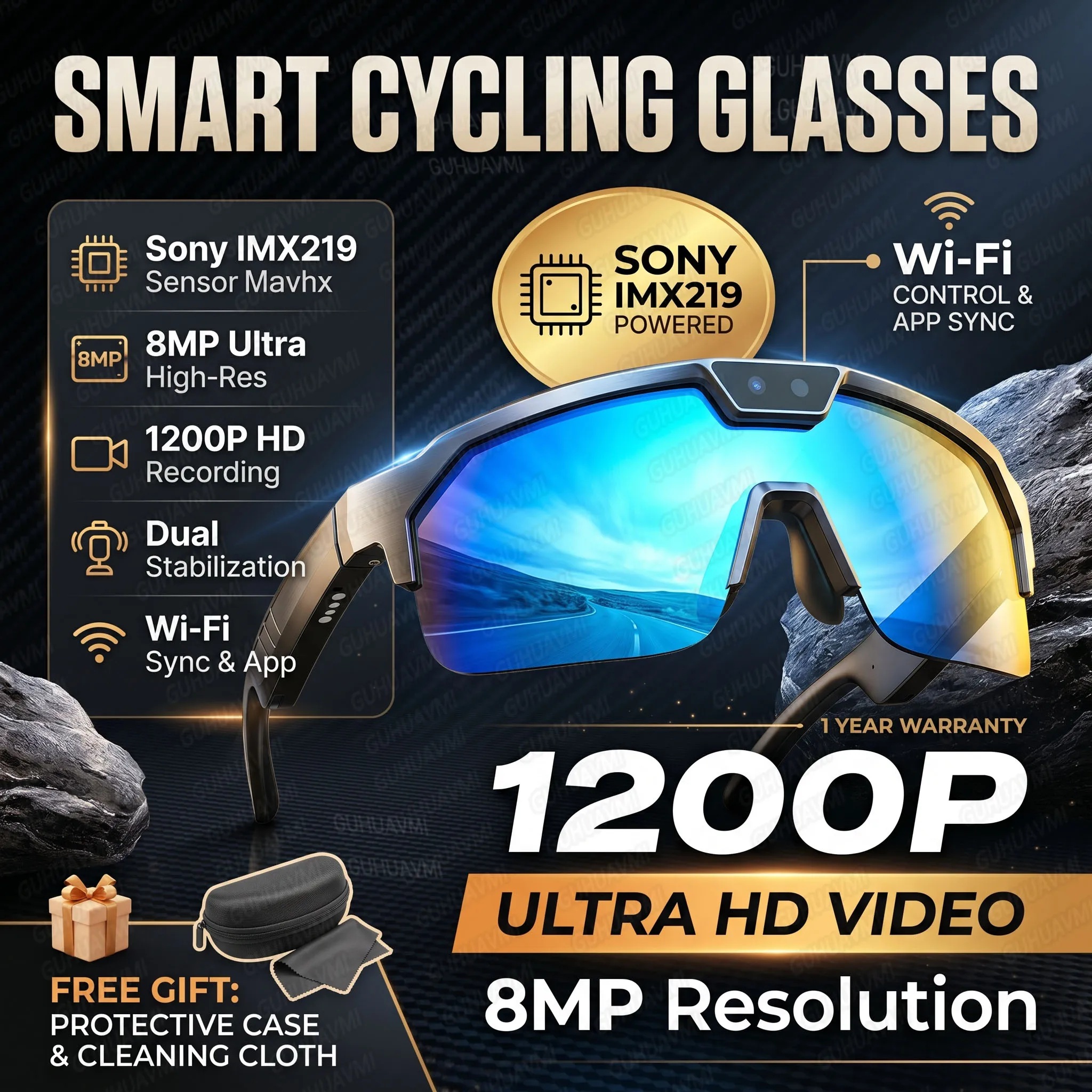 2026 New AI Smart Glasses Bluetooth 5.3 8MP Camera 1200P Video WiFi Sync Touch Volume Control Real Time Translation Call Eyewear
2026 New AI Smart Glasses Bluetooth 5.3 8MP Camera 1200P Video WiFi Sync Touch Volume Control Real Time Translation Call Eyewear