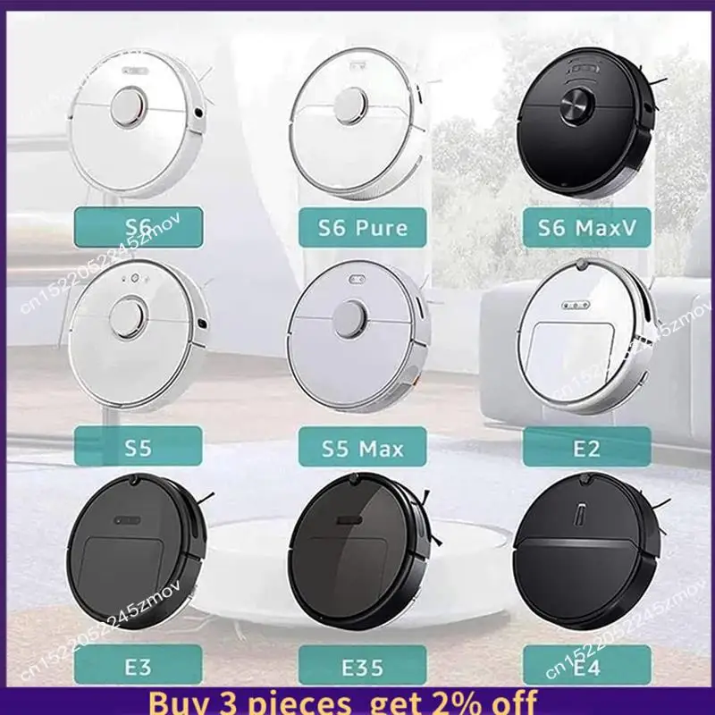 COME For Xiaomi Roborock S6 S60 S65 S5 Max T6 Vacuum Cleaner Spare Parts Main Side Brush HEPA Filter Mop Cloth Accessories
COME For Xiaomi Roborock S6 S60 S65 S5 Max T6 Vacuum Cleaner Spare Parts Main Side Brush HEPA Filter Mop Cloth Accessories