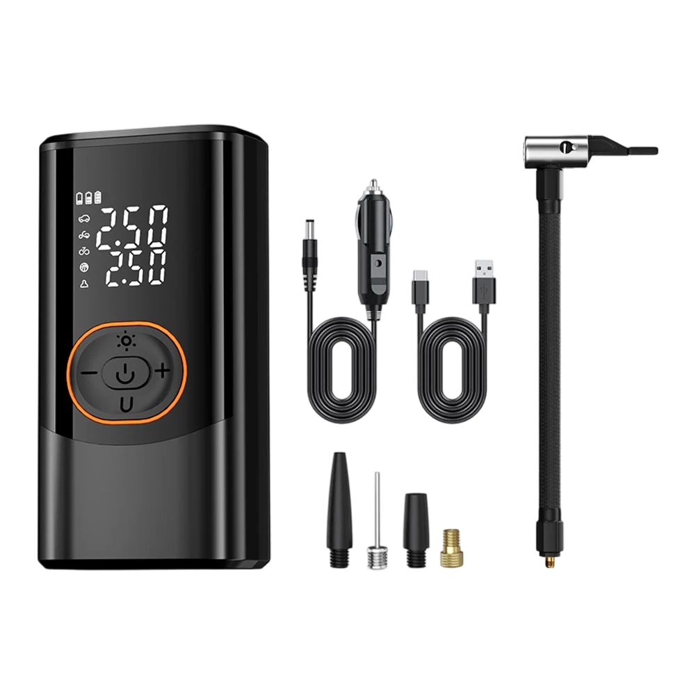 Car Electrical Air Pump Portable Wireless Tire Inflatable Pump Inflator Air Compressor Pump For Car Motorcycle Vehicles
Car Electrical Air Pump Portable Wireless Tire Inflatable Pump Inflator Air Compressor Pump For Car Motorcycle Vehicles