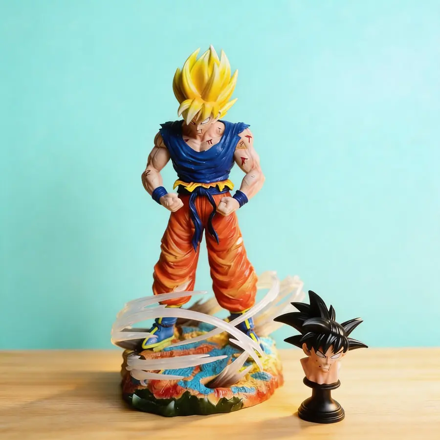 Dragon Ball Son Goku 30cm Anime Figure Double Head Sculpture Statue High Quality Detailed Craftsmanship
Dragon Ball Son Goku 30cm Anime Figure Double Head Sculpture Statue High Quality Detailed Craftsmanship