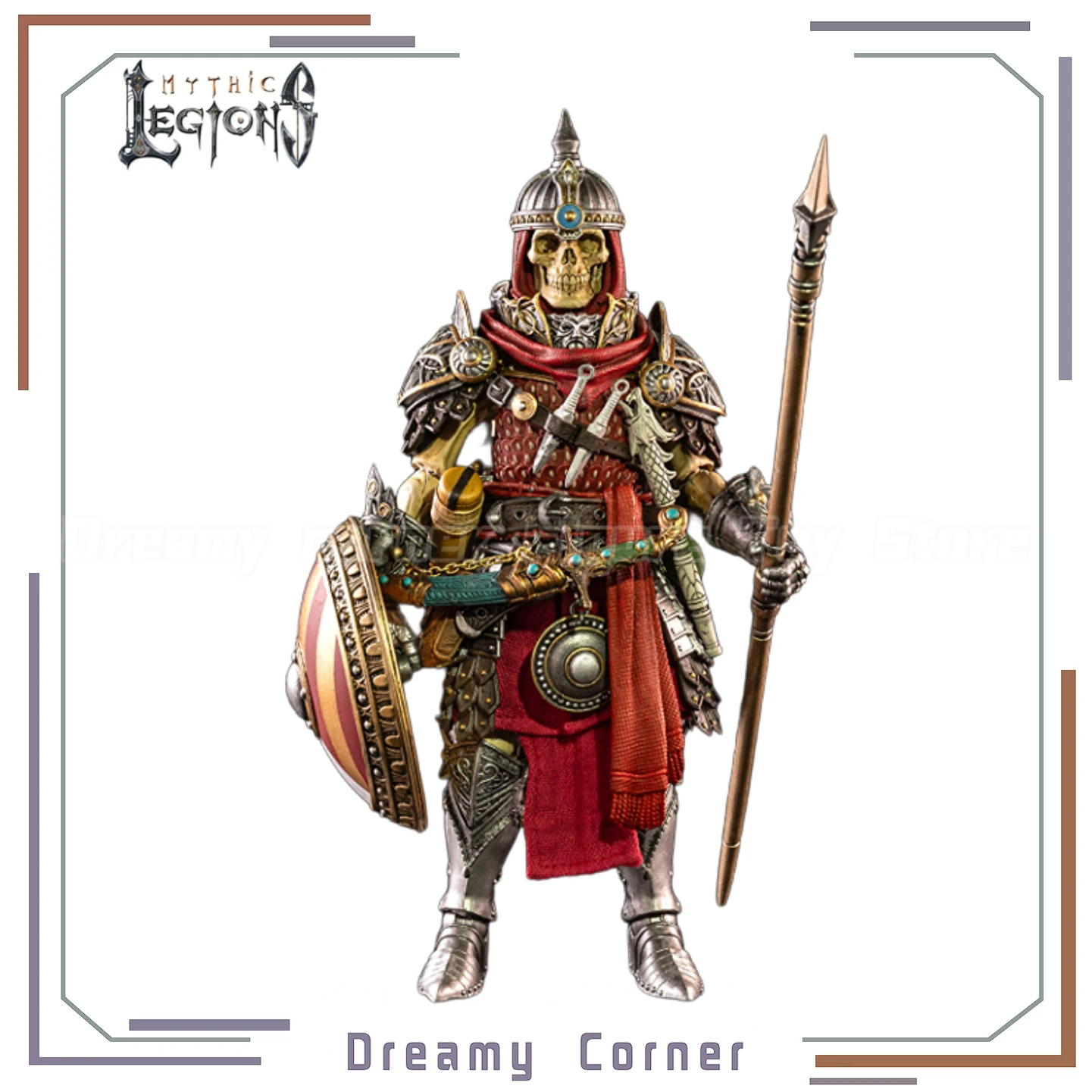 【In Stock】Original Four Horsemen Studios Mythic Legions Rising Sons Skapular The Cryptbreaker 2 1/12 Action Figure Model Gift
【In Stock】Original Four Horsemen Studios Mythic Legions Rising Sons Skapular The Cryptbreaker 2 1/12 Action Figure Model Gift
