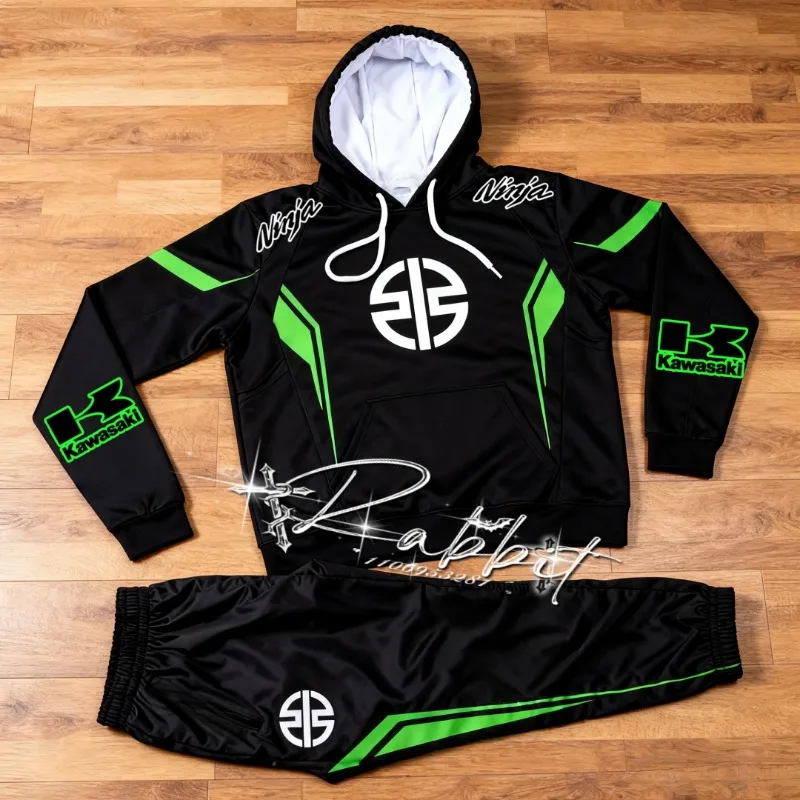 2026 Autumn/Winter New Kawasaki Motorcycle Enthusiast Cycling Warmth Set Off Road Bicycle Enthusiast Hoodie Cycling Pants
2026 Autumn/Winter New Kawasaki Motorcycle Enthusiast Cycling Warmth Set Off Road Bicycle Enthusiast Hoodie Cycling Pants