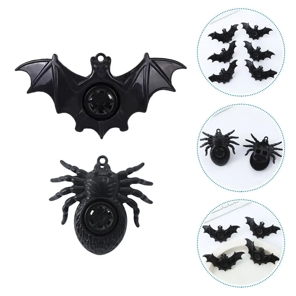 20Pcs Spider Bat Whistle Halloween Party Noise Maker Cheer Prop Kids Playing Fun Whistle Small Portable Spider-Shaped Halloween
20Pcs Spider Bat Whistle Halloween Party Noise Maker Cheer Prop Kids Playing Fun Whistle Small Portable Spider-Shaped Halloween