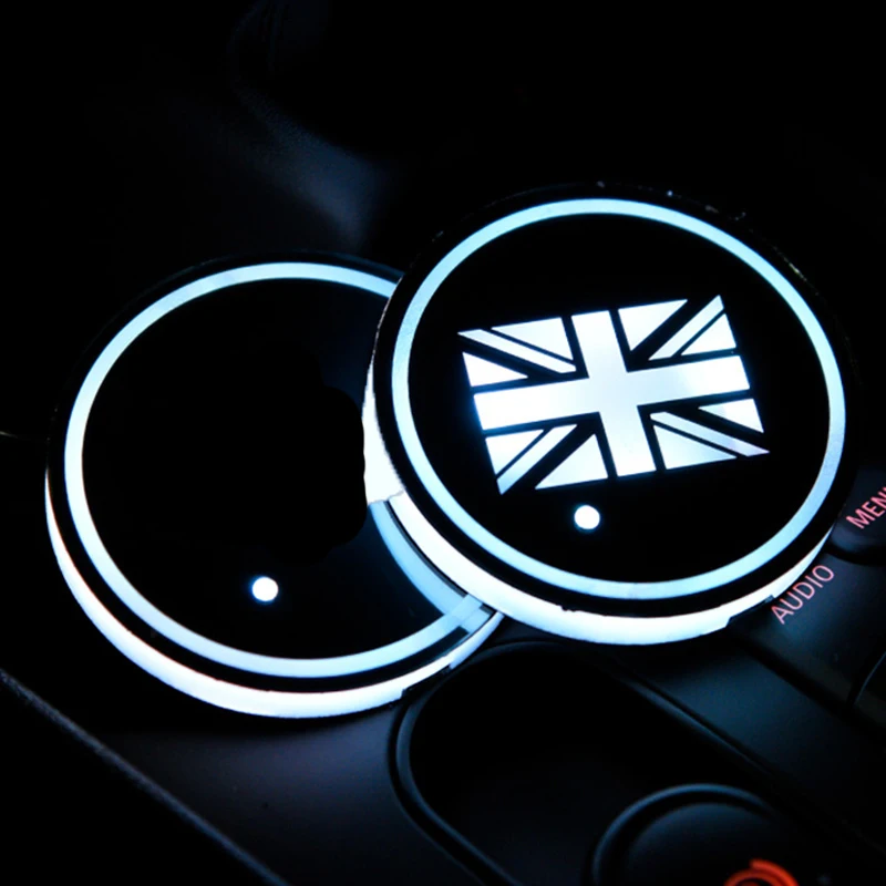 LED Car Cup Holder Lights USB Charging Mat Waterproof Cup Pad LED Interior Atmosphere Lamp Decoration Light Accessories for mini
LED Car Cup Holder Lights USB Charging Mat Waterproof Cup Pad LED Interior Atmosphere Lamp Decoration Light Accessories for mini