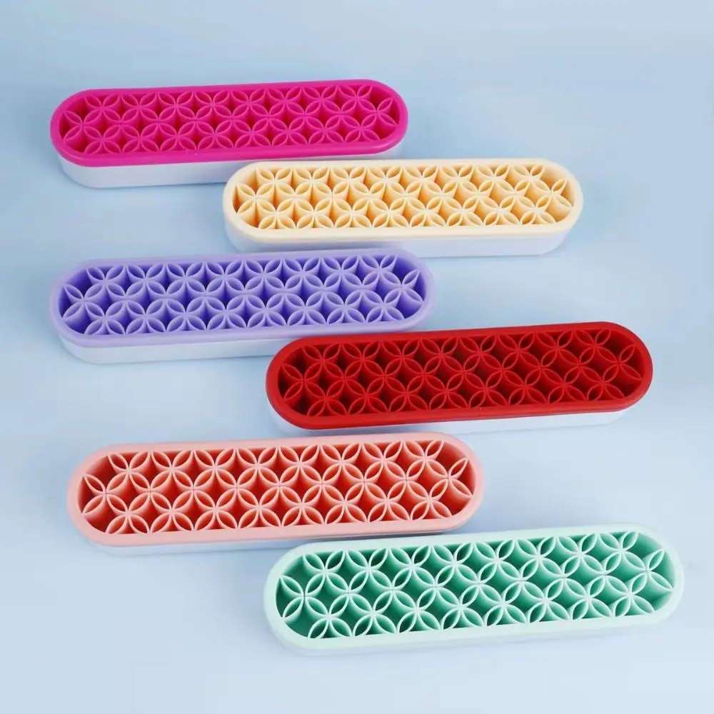 Portable Silicone Makeup Brush Holder 6 Colors Soft Nail Brush Storage Case Multifunctional Brush Drying Shelf Women Girls
Portable Silicone Makeup Brush Holder 6 Colors Soft Nail Brush Storage Case Multifunctional Brush Drying Shelf Women Girls