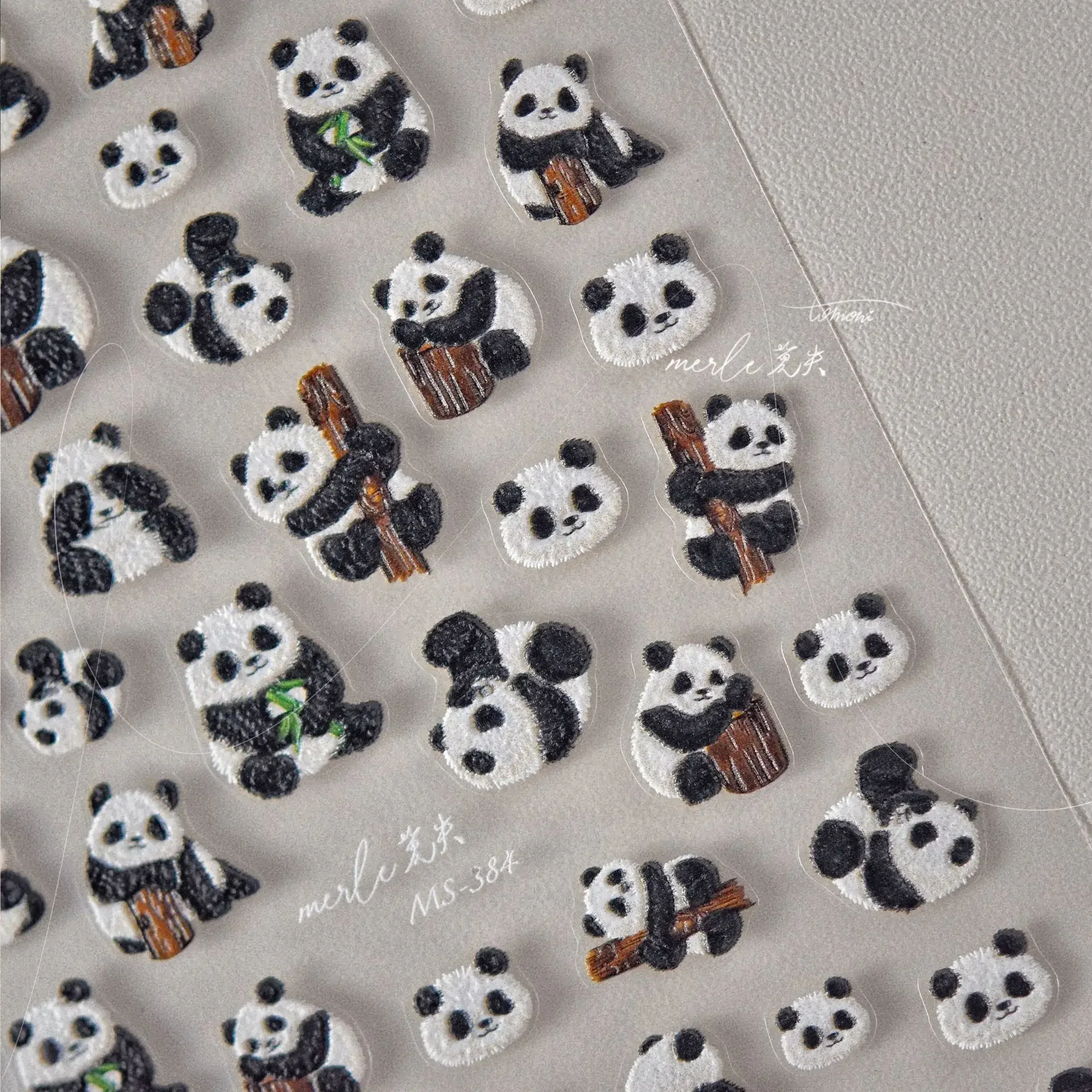 Cute Panda High Quality Nail Art Sticker Design Decoration Decals DIY Manicure MS-384
Cute Panda High Quality Nail Art Sticker Design Decoration Decals DIY Manicure MS-384