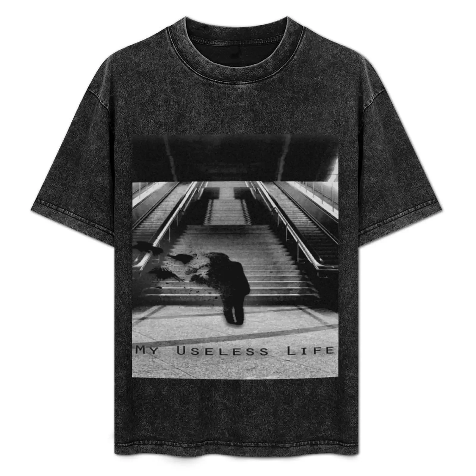 My Useless Life T-Shirt Minimal Art Print T-Shirt
My Useless Life T-Shirt Minimal Art Print T-Shirt