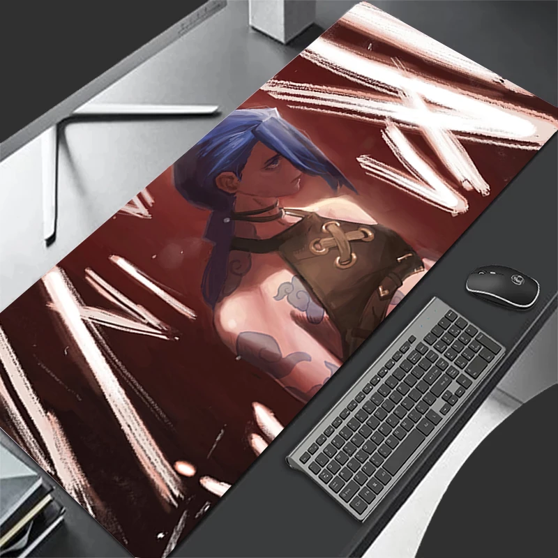 Mousepad Computer L-league of Legends Jinx Gaming Accessories Keyboard Pad Office PC Rubber Mouse Pad Decoracion Desk Mouse Mat
Mousepad Computer L-league of Legends Jinx Gaming Accessories Keyboard Pad Office PC Rubber Mouse Pad Decoracion Desk Mouse Mat