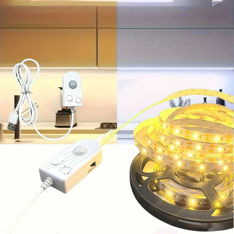 1pc Motion Sensor Cold White LED Strip Light USB Powered Automatic Switch For Low-voltage Human Sensing Light Strips In Stairs
1pc Motion Sensor Cold White LED Strip Light USB Powered Automatic Switch For Low-voltage Human Sensing Light Strips In Stairs