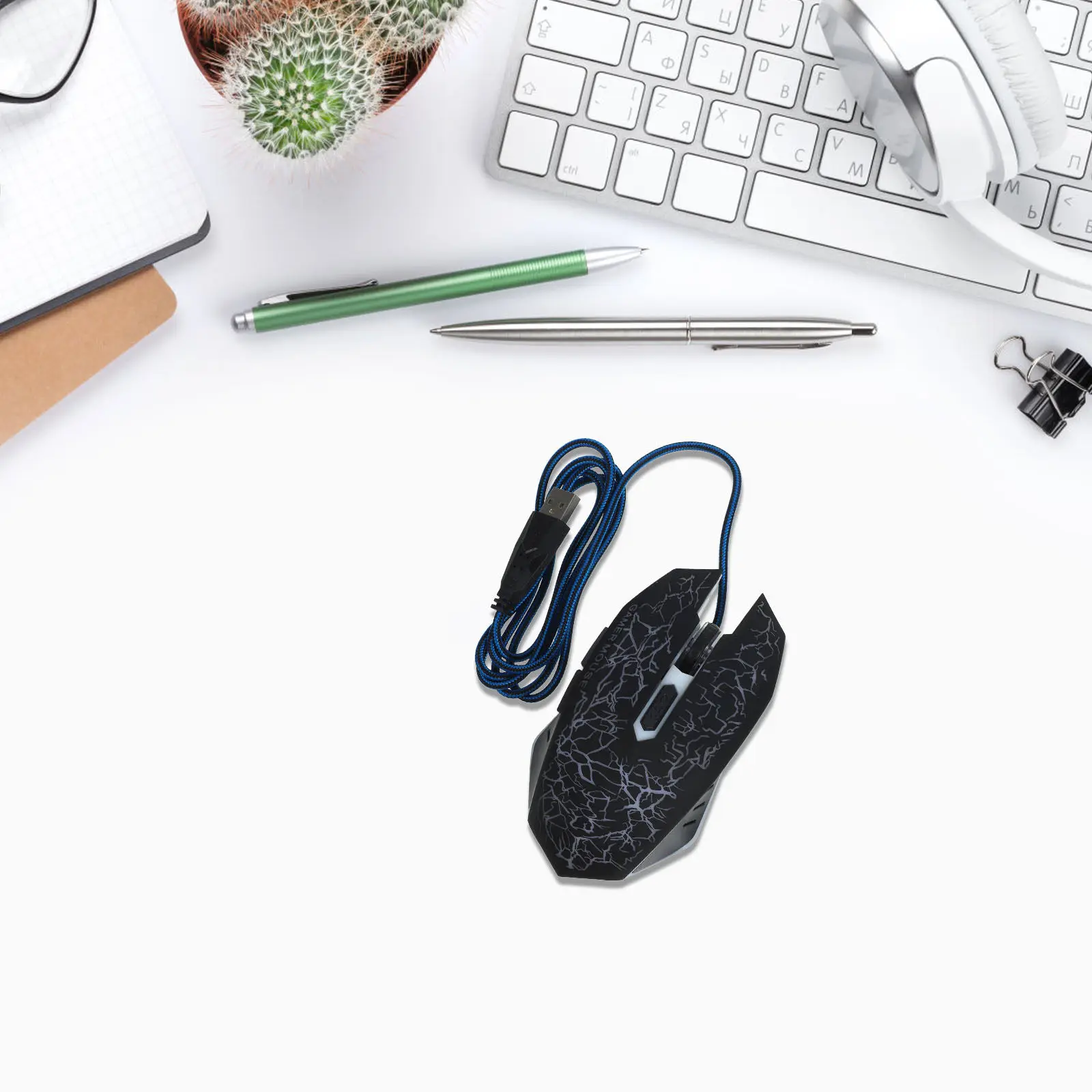 Gaming Mouse Optical USB Receiver Pattern Ergonomic Comfortable Grip LED Light Desktop Laptop Optical USB Mouse
Gaming Mouse Optical USB Receiver Pattern Ergonomic Comfortable Grip LED Light Desktop Laptop Optical USB Mouse