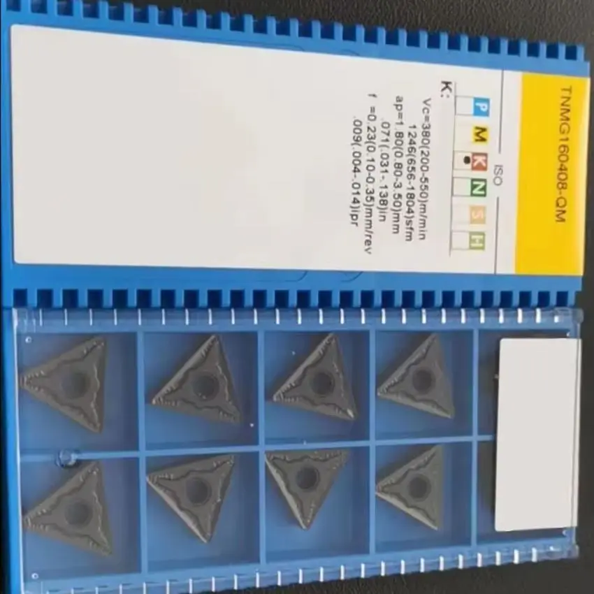 Твердосплавные токарные пластины TNMG160404-QM GK1115/TNMG160408-QM GK1115/TNMG160412-QM GK1115 TNMG331 TNMG332 TNMG333 для станков с ЧПУ
Твердосплавные токарные пластины TNMG160404-QM GK1115/TNMG160408-QM GK1115/TNMG160412-QM GK1115 TNMG331 TNMG332 TNMG333 для станков с ЧПУ